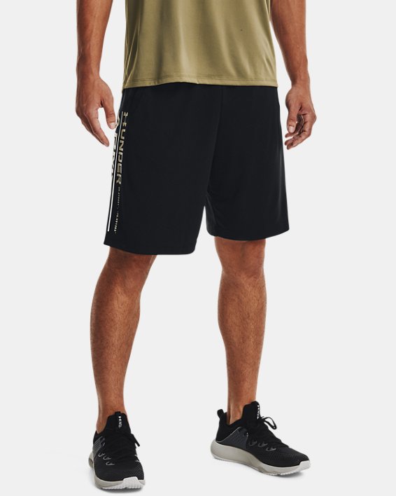 Men's UA Tech™ Wordmark Shorts in Black image number 0